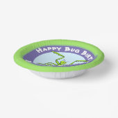 可愛おもしろいいグ祈リーンのマンティスの誕生日 ペーパーボウル (傾斜あり)