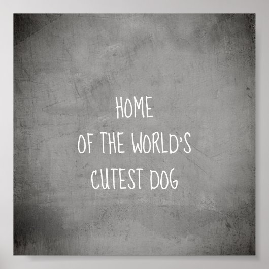 可愛おもしろいいコラージュ犬引用文ポスターアート ポスター (正面)