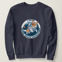 可愛おもしろいいコルギドッグ外宇宙アドベンチャー