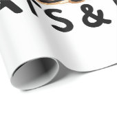 可愛おもしろいいコーヒー猫ブックラバーギフトアイディア女性 ラッピングペーパー (ロールコーナー)