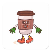 可愛おもしろいいコーヒー