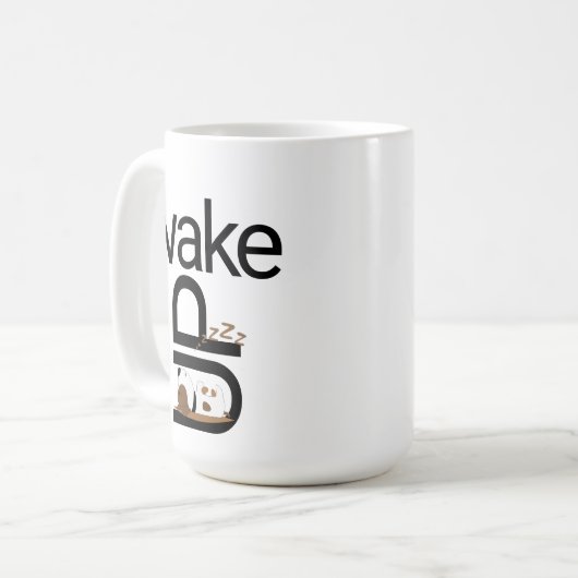 可愛おもしろいいコ人気があるーヒーのマグカップ コーヒーマグカップ (正面左)