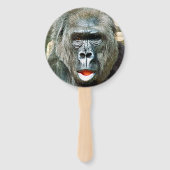 可愛おもしろいいゴリラ ハンドファン (裏面)