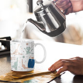 可愛おもしろいいスタイルの猫 コーヒーマグカップ