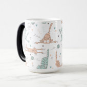 可愛おもしろいいスタイルの猫 モーフィングマグカップ (正面左)