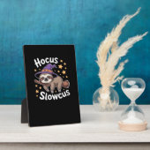 可愛おもしろいいスロスハロウィーン必須Tシャツ フォトプラーク (側面)