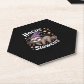 可愛おもしろいいスロスハロウィーン必須Tシャツ ペーパーコースター (アングル)