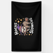 可愛おもしろいいスロスハロウィーン必須Tシャツ 横断幕 (縦)