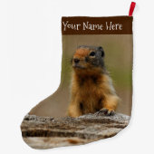 可愛おもしろいいソーサリ ラージクリスマスストッキング (裏面)