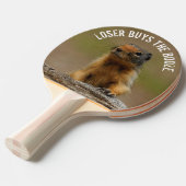 可愛おもしろいいソーサリ 卓球ラケット (正面アングル)