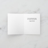 可愛おもしろいいドーナスプンハッピーバースデーハット カード (内部)