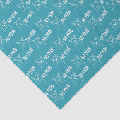 可愛おもしろいいノプロブラマパターンブルー 薄葉紙 (詳細)