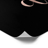 可愛おもしろいいバラ終日ワインラバーギフト ポスター (角)