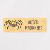 可愛おもしろいいフワフワパーソナライズされたグ ラベル (デザイン2)