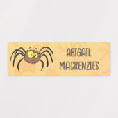 可愛おもしろいいフワフワパーソナライズされたグ ラベル (デザイン1)