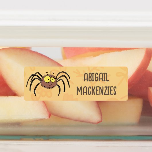 可愛おもしろいいフワフワパーソナライズされたグ ラベル (貼付)