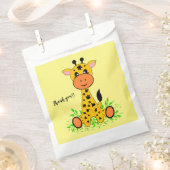 可愛おもしろいいベビー子供へキリン フェイバーバッグ (クリップ留めされた状態)