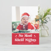 可愛おもしろいいベビーNo 静か More Nights写真 シーズンカード (スタンド正面)