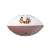 可愛おもしろいいムカデイラストレーション アメリカンフットボール (回転270)