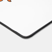 可愛おもしろいいムカデイラストレーション デスクマット (コーナー)