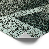 可愛おもしろいいランニングカモメの体に良い ポスター (角)