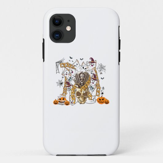 可愛おもしろいい不気味悪猫 Case-Mate iPhoneケース (裏面)