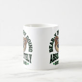 可愛おもしろいい可愛らしいアニメ コーヒーマグカップ (中央)