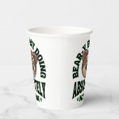 可愛おもしろいい可愛らしいアニメ 紙コップ (右)