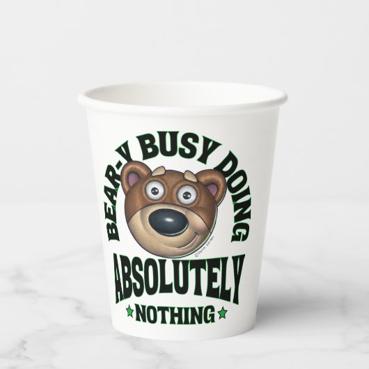 可愛おもしろいい可愛らしいアニメ 紙コップ (正面)