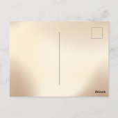 可愛おもしろいい君の考えお前 ポストカード (裏面)