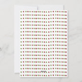 可愛おもしろいい小妖精や小人メリーリトルクリスマスフォト シーズンカード (裏面)