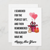 可愛おもしろいい年賀状 シーズンカード (正面/裏面)