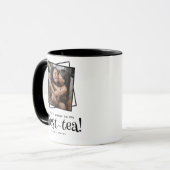 可愛おもしろいい最高の愛情写真 マグカップ (正面左)