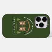 可愛おもしろいい気分 Case-Mate iPhoneケース (裏面 (横))