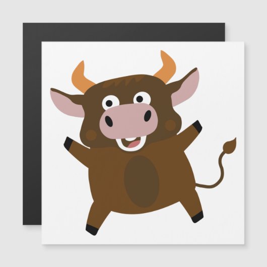 可愛おもしろいい牛 (正面/裏面)