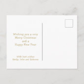 可愛おもしろいい犬の猫にすてきなる季節 シーズンポストカード (裏面)