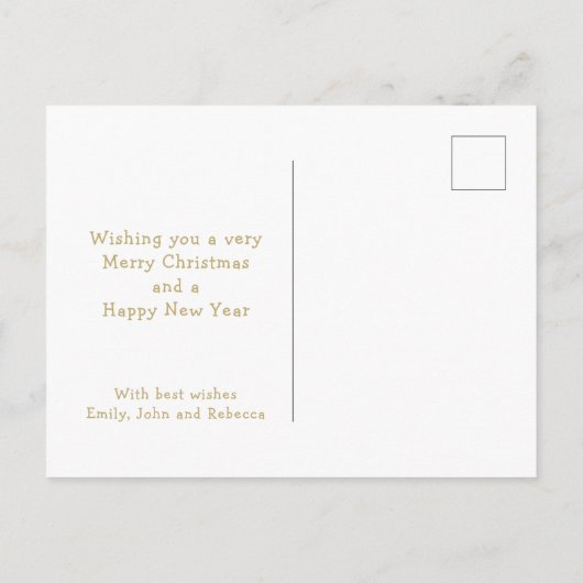 可愛おもしろいい犬の猫にすてきなる季節 シーズンポストカード (裏面)