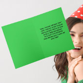 可愛おもしろいい犬シンプル誕生日グリーティングカード カード