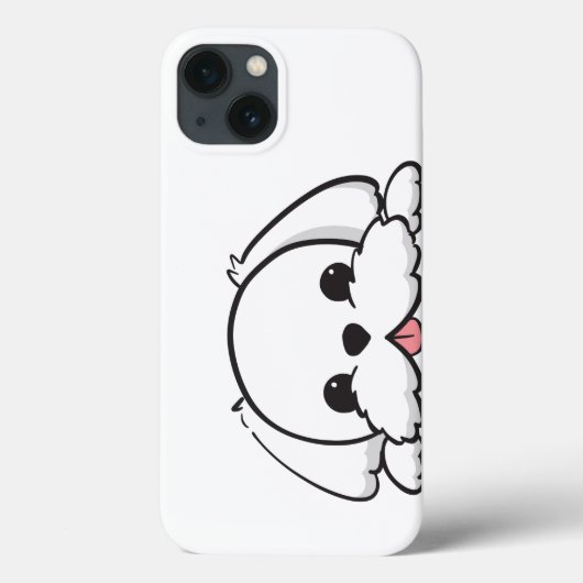 可愛おもしろいい犬 Case-Mate iPhoneケース (裏面)