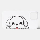 可愛おもしろいい犬 Case-Mate iPhoneケース (裏面 (横))