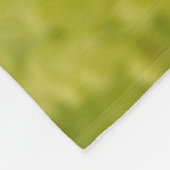 可愛おもしろいい猫が遊花園で子猫 フリースブランケット (角)