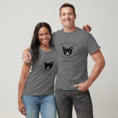 可愛おもしろいい猫と予定が入れなくてごめんなさい Tシャツ (ユニセックス)