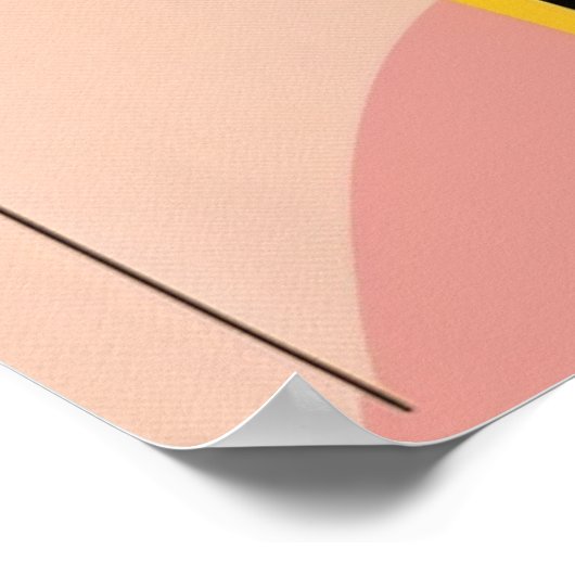 可愛おもしろいい猫ポスター感動的引用文 ポスター (角)