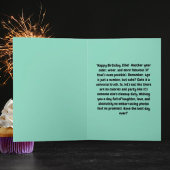 可愛おもしろいい猫モダン誕生日グリーティングカード カード