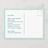 可愛おもしろいい猫猫が元気に ポストカード (裏面)