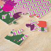 可愛おもしろいい猫 ジグソーパズル (側面)