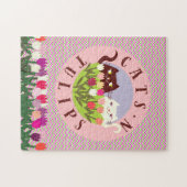 可愛おもしろいい猫 ジグソーパズル (横)