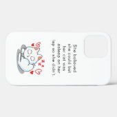 可愛おもしろいい眠り猫引用文猫好き Case-Mate iPhoneケース (裏面 (横))