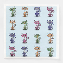 可愛おもしろいい紙ナプキン