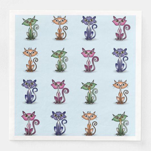 可愛おもしろいい紙ナプキン (正面)